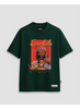 Camiseta Oversized Streetwear Homenagem Cartola - Verde Arruda