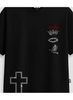 Camiseta Oversized Streetwear Foi Por Amor - Preta