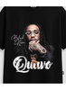 Camiseta Oversized Streetwear Quavo - Preta